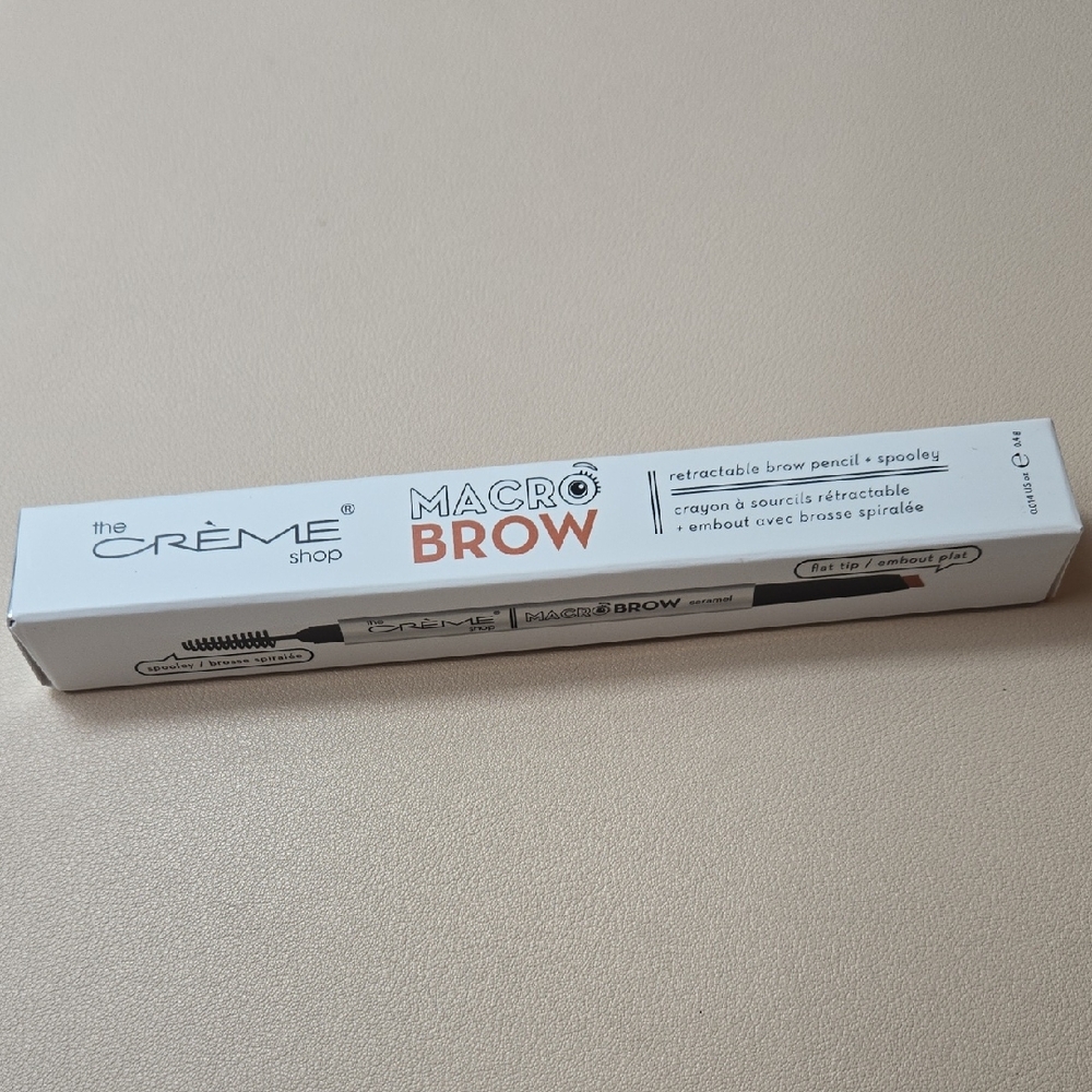 The Crème Shop Macro Brow Pencil - Black